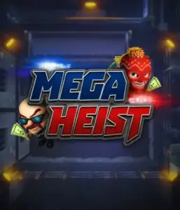 Step into the exciting world of Mega Heist slot by Relax Gaming, showcasing comedic characters ready to execute a big score. This image captures the intensity of the heist with its dynamic logo and a mysterious vault backdrop. Great for fans of heist movies, delivering a gripping escape. 