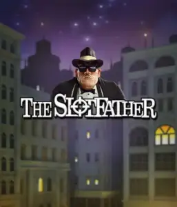 Enter the nefarious realm of The Slotfather slot by Betsoft, featuring a powerful mafia boss standing against a nocturnal cityscape. This graphic captures the dramatic ambience of the mob life, with the boss clad in a traditional black suit and hat. Ideal for lovers of gangster-themed games, delivering a thrilling gaming experience. 